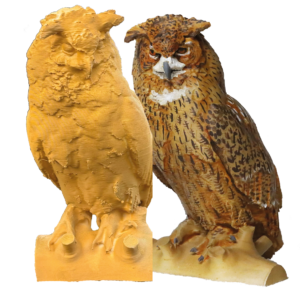 Figurka Puchacz