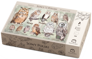 Puzzle edukacyjne Sowy Polski